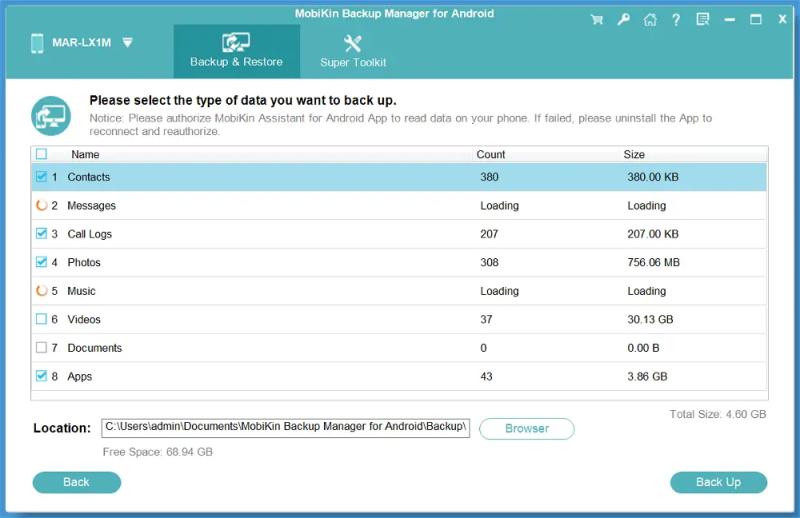 MobiKin Backup Manager для Android – бесплатная лицензия на 1 год