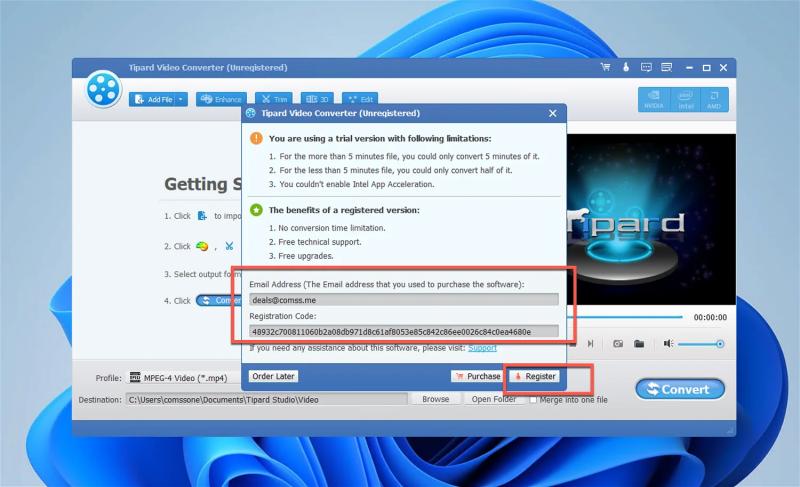 Tipard Video Converter для Windows – бесплатная лицензия на 1 год