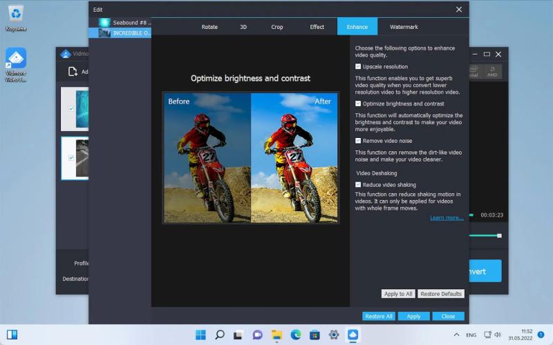 Vidmore Video Enhancer — бесплатная лицензия на 1 год